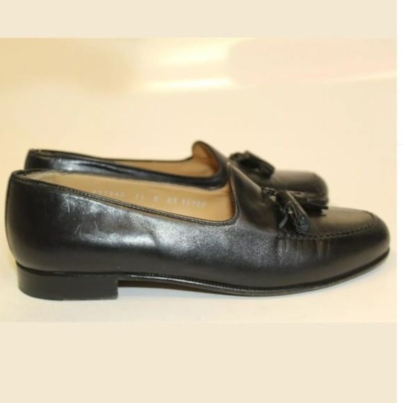 Moreschi Leather Tassel Slip on Loafers main image 7